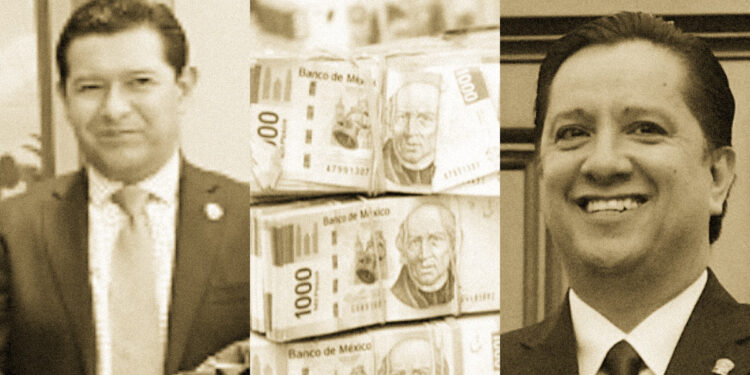 Contratos firmados por Torres y Olvera, relacionados con probables daños a la Hacienda Pública Federal