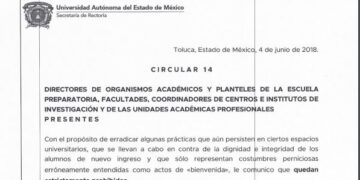 Prohibe la UAEM perniciosas bienvenidas y recorridos por egreso de licenciatura