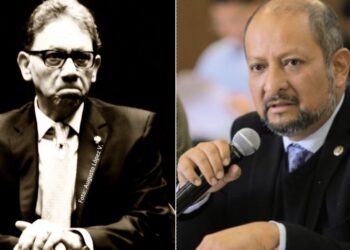 Alfredo Barrera Baca y Max Correa