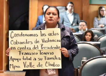 CONDENAN ATENTADO CONTRA ALCALDE DE VALLE DE CHALCO