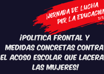 Estudiantes invitan a la Jornada de lucha por la Educación