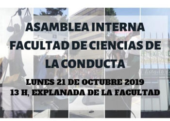 ASAMBLEA INTERNA DE LA FACULTAD DE CIENCIAS DE LA CONDUCTA