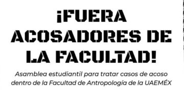 ¡Fuera acosadores de la UAEMéx!