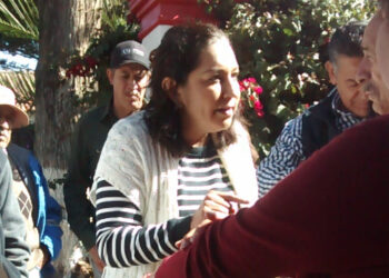 Acusan a exdiputada del PRI de recibir a balazos a ejidatarios de “Las Salinas” (video)