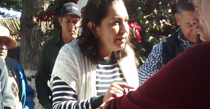 Acusan a exdiputada del PRI de recibir a balazos a ejidatarios de “Las Salinas” (video)