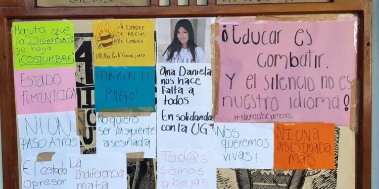 ¡Nos falta Ana Daniela, queremos justicia!
