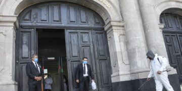 SANITIZAN INSTALACIONES DE LA LEGISLATURA POR COVID-19