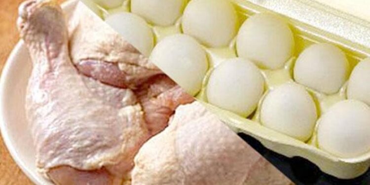 Reporta Profeco baja de precios de pollo y huevo