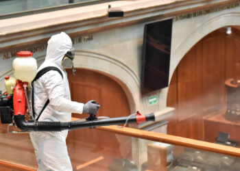 Refuerzan medidas sanitarias para periodo extraordinario del Congreso