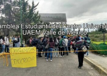 Estudiantes piden cancelar cobro de inscripción y créditos en la UAEM