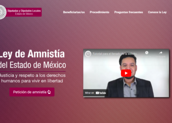 Presenta Congreso sitio web para incrementar peticiones de Amnistía