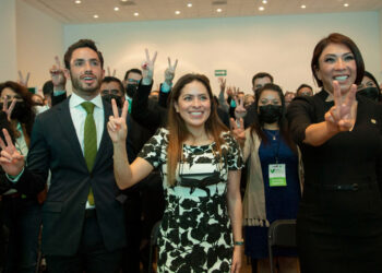 Presentó el Grupo Parlamentario del PVEM su Tercer Informe de Actividades