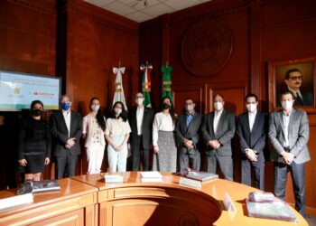 Colaboración entre UAEM y Grupo Santander de México fortalecerá infraestructura educativa universitaria