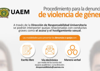 Procedimiento para denunciar violencia de género en la UAEM