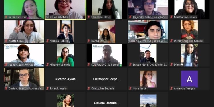 Estudiantes UAEM debaten sobre Objetivos de Desarrollo Sostenible