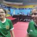 ¡Una medalla más! Anell y Paola consiguen bronce en campeonato de tenis de mesa