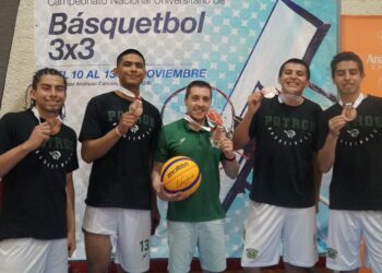 Equipo de basquetbol obtiene bronce en Campeonato Nacional 