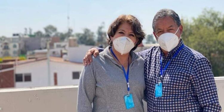 Higinio Martínez respalda a Delfina Gómez