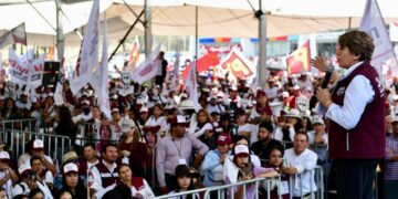 Más de 10 mil personas en Cuautitlán Izcalli ovacionan el “Proyecto del Cambio” de la maestra Delfina Gómez