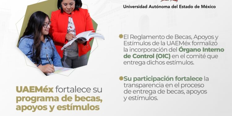 Se impulsó la actualización del Reglamento de Becas, Apoyos y Estímulos de la UAEMéx