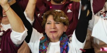 La ventaja representa 10.1% de votos a favor de la maestra Delfina Gómez