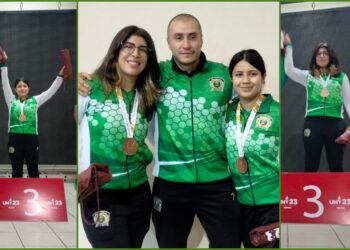 Se suman dos preseas de bronce en la disciplina de lucha universitaria