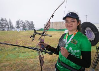 Sánchez Vega tiene 12 años practicando Tiro con Arco en la UAEMéx