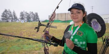 Sánchez Vega tiene 12 años practicando Tiro con Arco en la UAEMéx