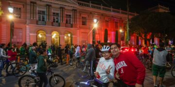 En la Rodada Ciclista Por la Paz existió un ambiente familiar, de compañerismo y camaradería.