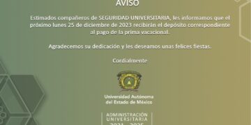 El pago realizado en el mes de diciembre de 2023 por concepto de prima vacacional al personal de seguridad es correcto y se encuentra legalmente justificado.