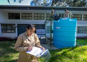 Aumentó el número de mingitorios secos en espacios académicos con el propósito de aumentar la disponibilidad del vital líquido.