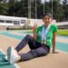 Ximena López González, estudiante del Plantel “Lic. Adolfo López Mateos” de la Escuela Preparatoria de la UAEMéx, ganó dos medallas de oro en las pruebas de 1500 y 3000 metros planos en los XXI Juegos Deportivos Nacionales de la Educación Media Superior 2024.