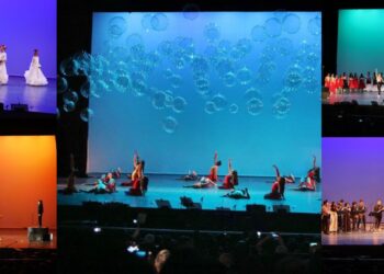 La Escuela de Artes Escénicas de la UAEMéx, dio una función de gala que reunió al cine, la danza y la música, en el Teatro Morelos de Toluca.