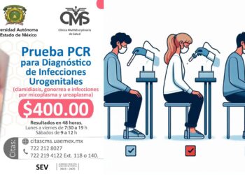 La prueba PCR permite contar con un diagnóstico preciso y temprano, con una sola toma se pueden diagnosticar cuatro enfermedades en un lapso de 48 horas.