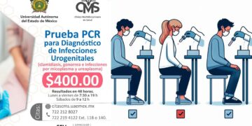 La prueba PCR permite contar con un diagnóstico preciso y temprano, con una sola toma se pueden diagnosticar cuatro enfermedades en un lapso de 48 horas.