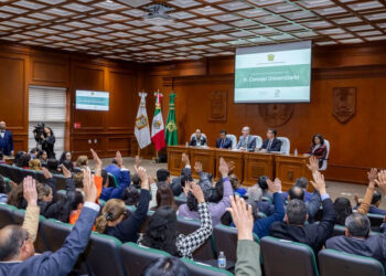 El H. Consejo Universitario aprobó por unanimidad el Acuerdo de las Bases para el Proceso de Elección de Rector o Rectora.