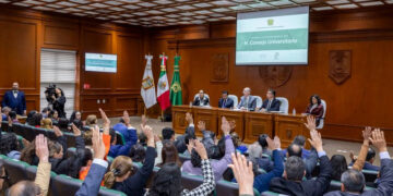 El H. Consejo Universitario aprobó por unanimidad el Acuerdo de las Bases para el Proceso de Elección de Rector o Rectora.
