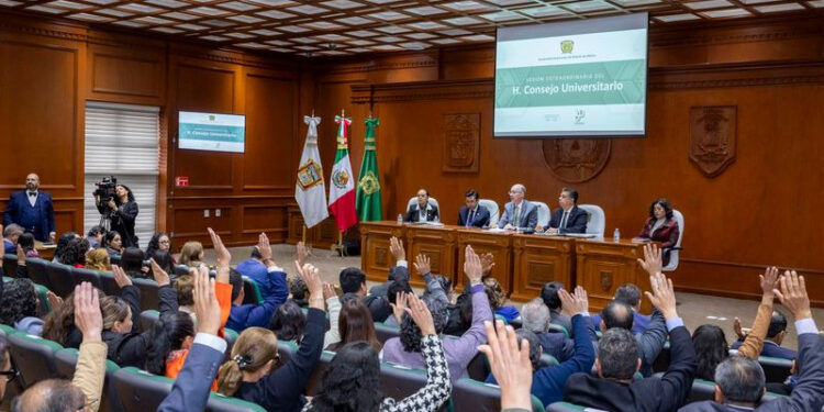 El H. Consejo Universitario aprobó por unanimidad el Acuerdo de las Bases para el Proceso de Elección de Rector o Rectora.
