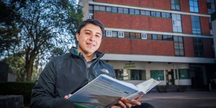 Agustin Jaurez Cesar destacó entre 44,859 aspirantes de universidades públicas y privadas al obtener el 6° lugar.