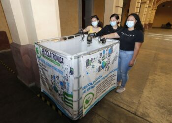 Esta campaña tiene como objetivo de que la comunidad universitaria se sensibilice sobre la importancia de darle un adecuado manejo a los residuos electrónicos que se generan de manera cotidiana.