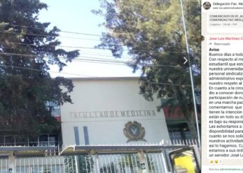Convocan a marcha pacífica el 6 de junio en la  Facmed