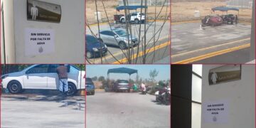 Reportan que no hay agua para sanitarios pero sí para lavar coches en UAP Chimalhuacán