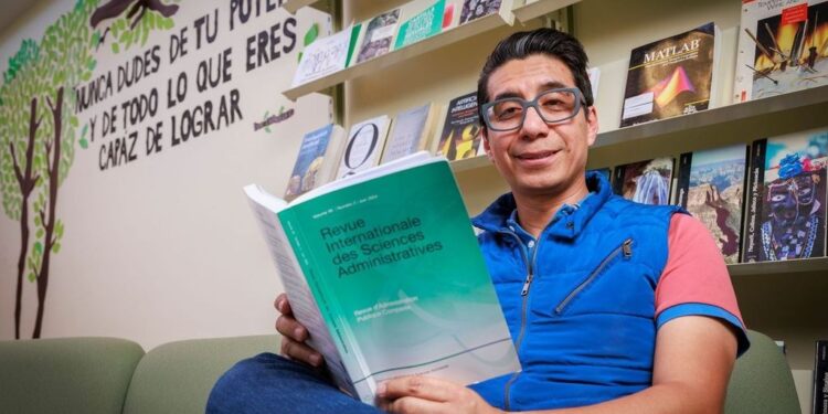 Dr. David Valle Cruz, investigador del Centro Universitario UAEM Tianguistenco
