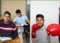 Victor “Pintor” Albino combina el boxeo profesional con la Licenciatura en Derecho en la UAEMéx. Su historia es un ejemplo de disciplina y superación.