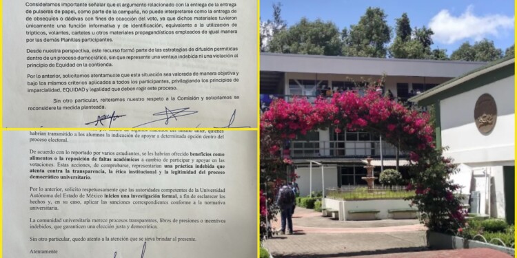 UAEMéx cancela candidatura por presuntas irregularidades y desata inconformidad estudiantil y denuncias por posible compra de votos
