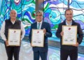 Tres egresados de Ingeniería Civil de la UAEMéx recibieron el Reconocimiento Estatal Nezahualcóyotl 2026 por sus trayectorias profesional, pública y académica.