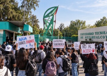 Estudiantes denuncian falta de agua, deterioro y presunto acoso, mientras registros oficiales muestran casi 17 millones de pesos en ingresos de gestión durante 2024. Rectoría atribuye el desabasto a problemas externos y el Órgano Interno de Control anuncia revisiones.