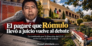Rómulo García Velasco busca dirigir UAEM Tenancingo. Un juicio por un pagaré de 75 mil pesos plantea preguntas sobre su trayectoria y transparencia.