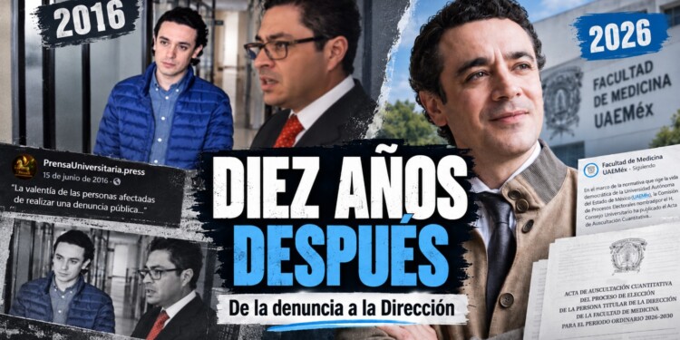 Hace diez años, Augusto López documentó un conflicto laboral en Medicina UAEMéx donde aparecía Virgilio Trujillo. Hoy, tras ganar la elección, su historia invita a reflexionar sobre poder y memoria.