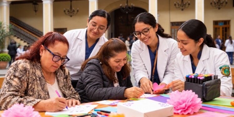 Estudiantes de Gerontología y personal de la UAEMéx participaron en un encuentro para promover el cuidado mutuo y el diálogo entre generaciones.